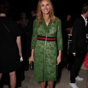 GUCCI★素敵！LONG SLEEVE GREEN FLORAL LACE DRESS Gucci Green Lace Dress | Lyst